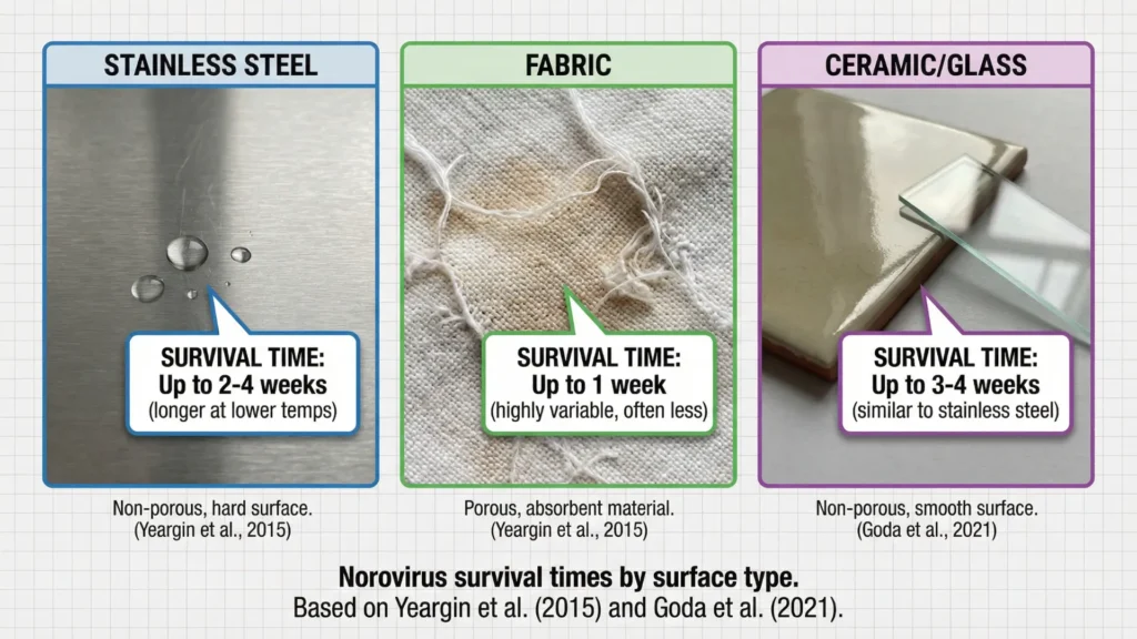 Survival Times by Surface Type