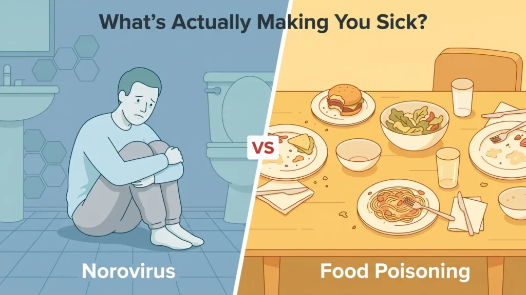 Norovirus vs Food Poisoning